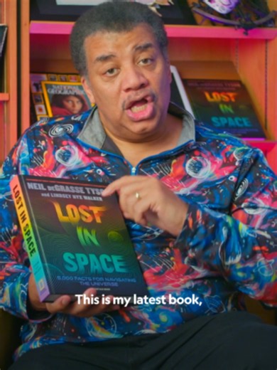 How many facts does it take to explain the universe? Apparently, 5,000 🌌 Get Lost in Space with Neil deGrasse Tyson and Lindsey Nyx Walker and explore everything from Earth's core to the farthest reaches of the cosmos link in bio 🔗 to get your copy now! #StarTalk #LostInSpace #BookTok#SpaceTok #ScienceTok