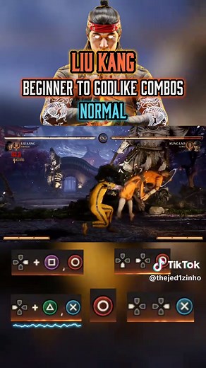 Master Liu Kang Combos in Mortal Kombat 1