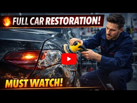 How to Restore a Car Step-by-Step | Full Mechanical & Bodywork Guide #CarRestoration #Automotive