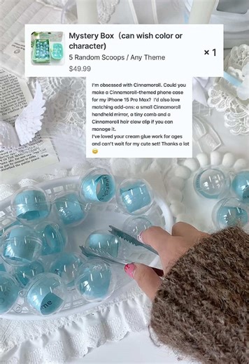 ASMR Mystery Draw: DIY Decor for Phone Cases