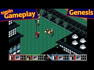 Syndicate ... (Sega Genesis) Gameplay