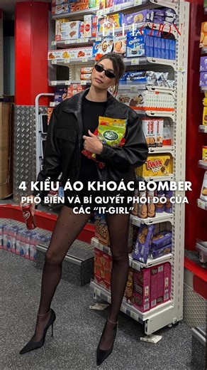 18 reactions | Bomber jacket (áo khoác bomber) là một trong những...