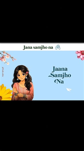 This anime version hits different 🥺🌸 | jaana samjho na #explorepage #love #vediceditz #honda125 #wrg
