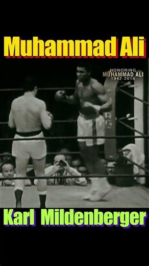 Finishing Charged Counter? / Muhammad Ali vs Karl Mildenberger 1966