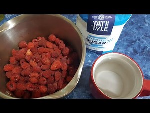 Easy Raspberry Syrup