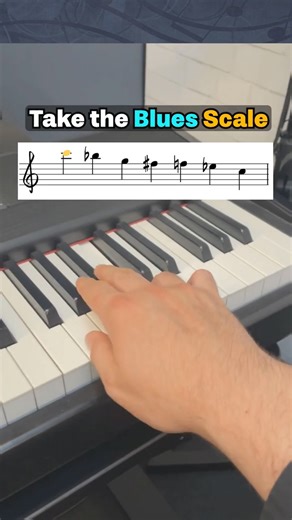 Mastering the blues scale 🎹🔥 https://pianowithjonny.com/courses/the-major-blues-scale-gospel-scale-1/ #bluespiano #piano #pianowithjonny #pianotip #pianolesson | Piano With Jonny