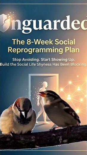 Tired of Shyness? The 8-Week Social Reprogramming Plan 🚀