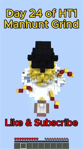 Day 24 Best Manhunt Player #minecraft #manhunt #skills