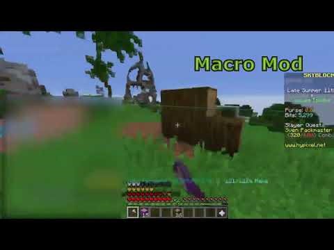Unpatched Jungle Wood Foraging Macro Mod for Hypixel Skyblock December 2025