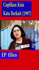 Related Word Quiz Clip - RCTI (1997) #gameshow #retro #tv