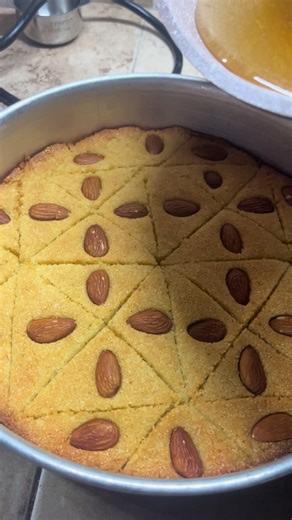Algerian basbousa 💗