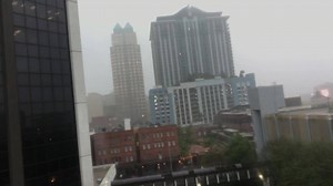4.1K views · 14 reactions | Video: A look at conditions in Downtown Orlando right now! Be careful out there folks and please send us your weather photos and videos as well!!! | Spectrum News 13 | Facebook