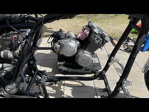 XS1100 1979 Engine removal…It is easy with 4 Hands!