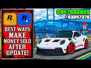 THIS IS EASY MILLIONS! BEST WAYS To Make Millions SOLO After UPDATE in GTA Online! (GTA5 Fast Money)