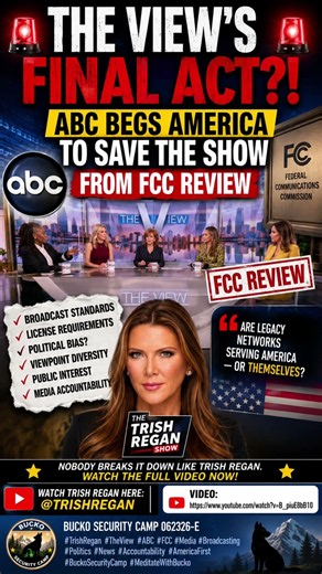 🚨 THE VIEW'S FINAL ACT?! ABC BEGS America to SAVE the Show From FCC REVIEW 🚨