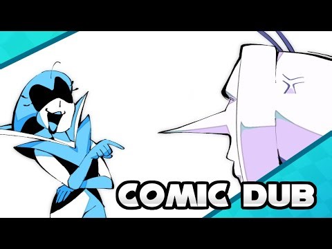 Queen Asks Tenna a Question? ( Deltarune Comic Dub)