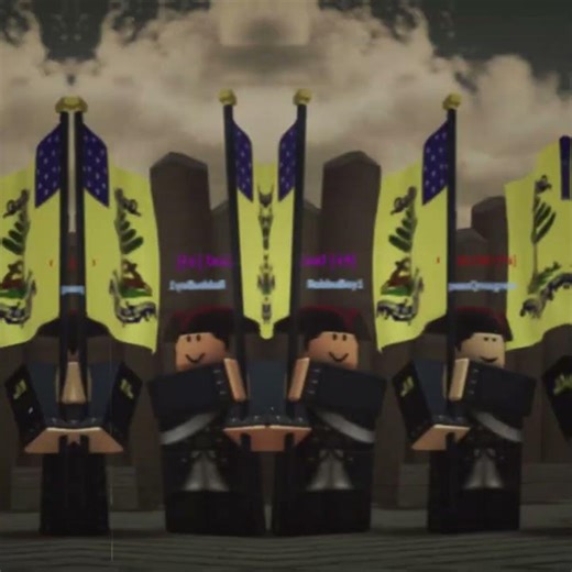 Slide your finger alone with the 7th line infantry Regiment #roblox #robloxedits