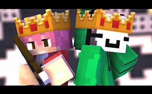 【MC音乐动画/中文字幕】♪命运♪ Dream 与 Technoblade