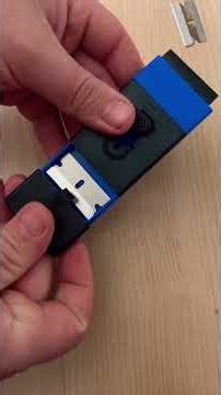 Safely change the blade on a ceramic hob #shorts