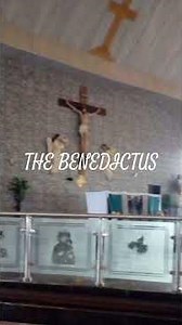 The Benedictus is a prophetic Hymn from Gospel of St.Luke (Luke 1:68-79) that praise God for his mer