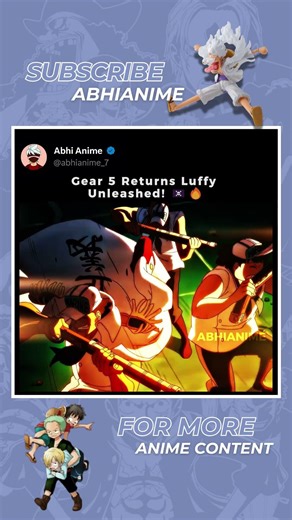 Luffy's Gear 5 Unleashed! One Piece Epic Moment 💥🌕