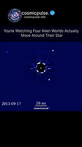 Watch 4 Giant Alien Planets Orbit Another Star in Real Time