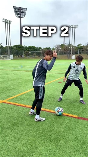 ~Neymar skill😎🇧🇷~ ビハインド Vターン！ @regate_kohei #football #regateドリブル塾 #サッカースクール