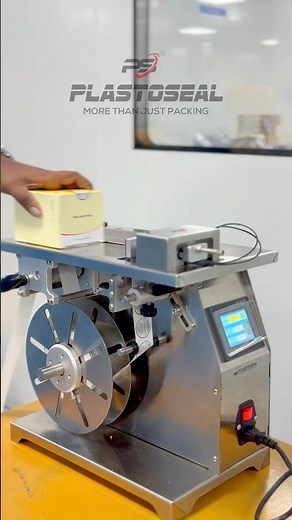 Carton Box Corner Labelling Machine | Automatic Label Applicator for Carton Edges #labelling