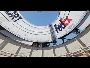 Trains in 360 CSX Stack Train