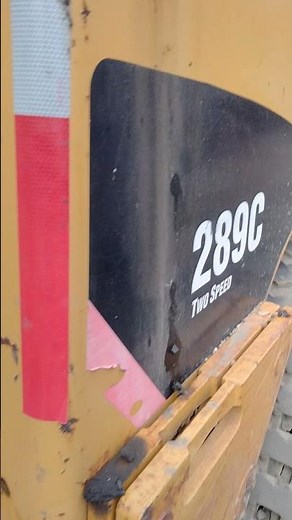 CAT 289 skid steer how to change the oil