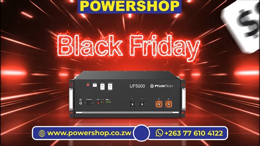 Black Friday is here!!! Get your Pylontech UF5000 48V 100Ah battery today. | Powershop