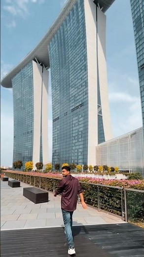 The MBS building in Singapore is a landmark integrated resort named Marina Bay Sands.
