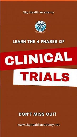 Phases of Clinical trials Simplified | Watch the full Tutorial