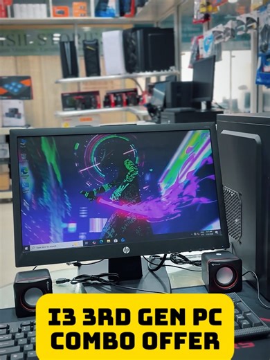 Super Fast i3 3rd Gen PC Combo Offer! 💻🔥 PC එක ON කරනවත් එක්කම READY! ⚡ SSD power එක නිසා seconds කිහිපයකින් Windows boot වෙනවා! ✨ Combo Includes: ✔ Intel Core i3 3rd Gen Processor ✔ 6GB RAM ✔ 128GB SSD 500GB HDD ✔ RGB Casing ✔ 19” LED Wide Monitor ✔ Keyboard Mouse Speakers 💼 Perfect for Office Work 📚 Online Classes 🌐 Browsing 🧾 POS Systems 💥 Reliable Performance Complete Setup Deal! 🔥 Limited Stock Available 📞 Call Now & Reserve Yours Today! 📩 Inbox us for more details #viral #trendin