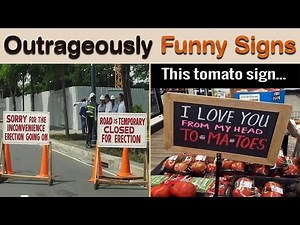 Outrageously Funny Signs That Turn Everyday Messages Into Instant Laughs 😂 || Sign Hub