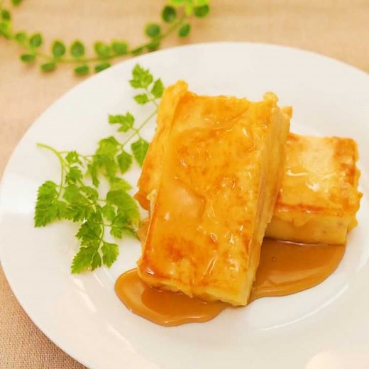 ほんのり甘い！ 高野豆腐フレンチトーストのレシピ動画・作り方 | デリッシュキッチン