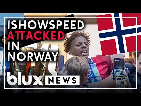 IShowSpeed Attacked In Norway & Breaks His Ankle | #bluxnews