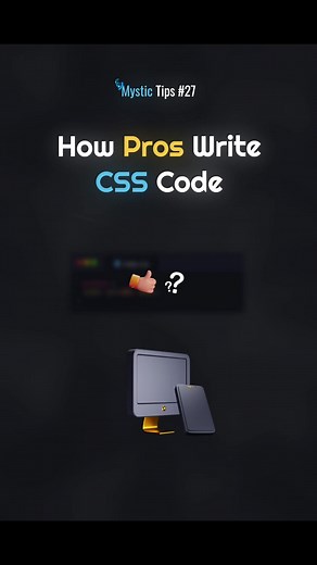 Mystic Tips #27: Pro CSS Hacks For Responsive Layouts! 🧙🏻‍♂️📌 #html #htmlcss #programming #coding #htmlhack #csshacks #codinghacks #viral #fyp #responsive #csstips