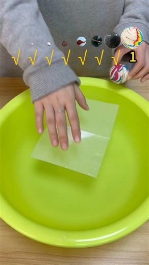 How much paper does it take to make an object float?#asmr #science