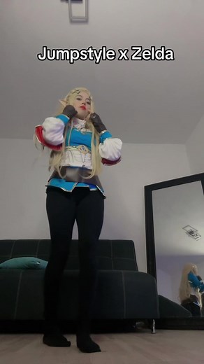 Jumpstyle Dance Inspired by Zelda Cosplay