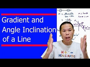 Angle Inclination and Gradient of a Line
