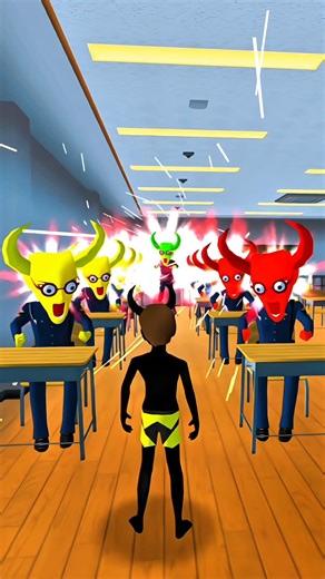 chiken wing chiken wing dance 🥶🤯😂 #sakuraschoolsimulator #trending #ytshorts #cartoon #funny #viral