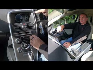 How to set the sat nav system in a 2015 Volvo XC 60