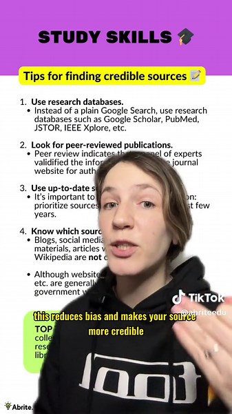 Take a screenshot! 📸 How do you find credible sources for your assignments? 📝 LINK IN BIO for tutoring, resources, freebies and more 🚀 #abriteedu