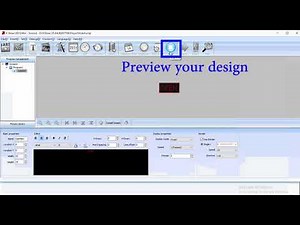 LED Sign guide for scrolling words