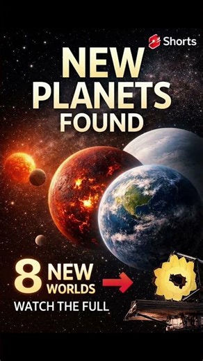 They just found 8 new worlds… 🌌 #space #exoplanets #spacefacts #astronomy #universe #science