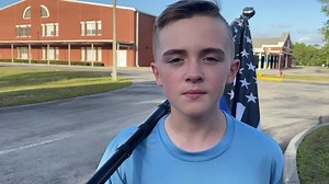 136K views · 3.4K reactions | Honoring fallen Champaign Police Department Officer Chris Oberheim with a 1-mile run carrying the Blue Line Flag. | Running 4 Heroes Inc. | Facebook