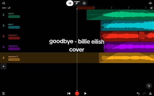 Billie Eilish Cover of 'Goodbye' on BandLab
