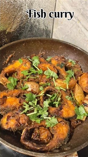 Simple Fish Curry Recipe at Home | Easy & Tasty Fish Masala #fishcurry #tasty #curry #indian #shorts