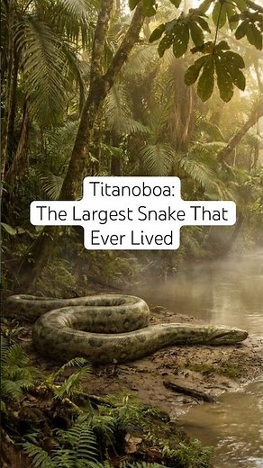 Titanoboa: The Largest Snake That Ever Lived